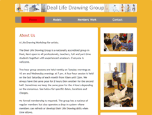 Tablet Screenshot of deallifedrawing.co.uk